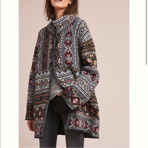 Anthropologie Oslo Sweater Coat
